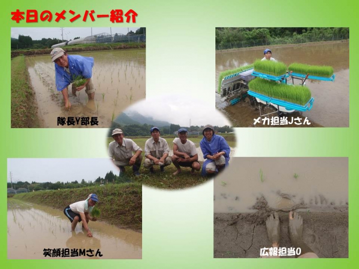 今年も田植えの季節がやってきました。