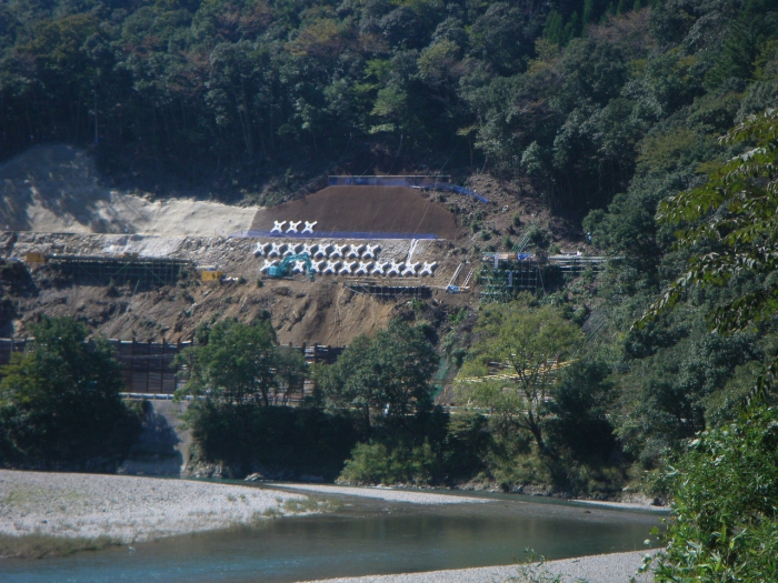 平成24年度 交付建設 第1-3-5号 主要地方道 矢櫃工区 法面工事