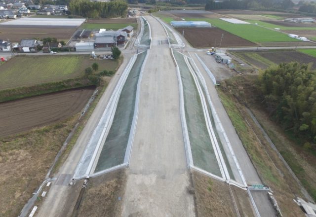 平成27年度連携地方第92-1-10号 県道飯野松山線 梅北工区 道路改良工事