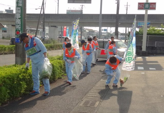 ゴミゼロ運動実施致しました【5月30日】