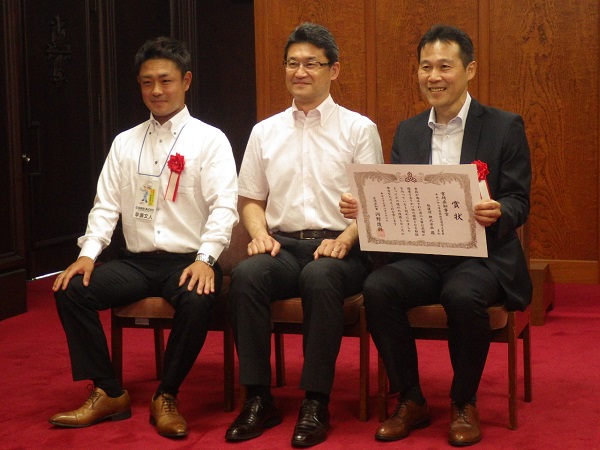 宮崎県知事賞（優良工事表彰式）