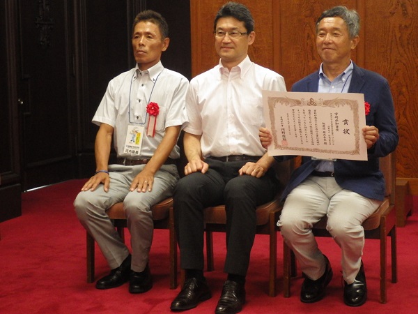 宮崎県知事賞（優良工事表彰式）