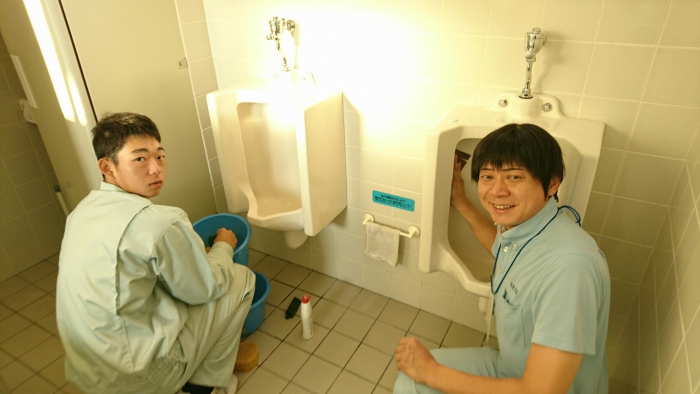 日向工業高校の生徒がインターンシップにきました！(H29.10.11～13、10.18～20)