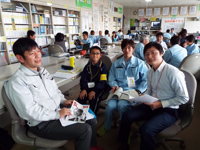 大王谷学園の生徒が職場体験にきました！(H29.10.24～26)