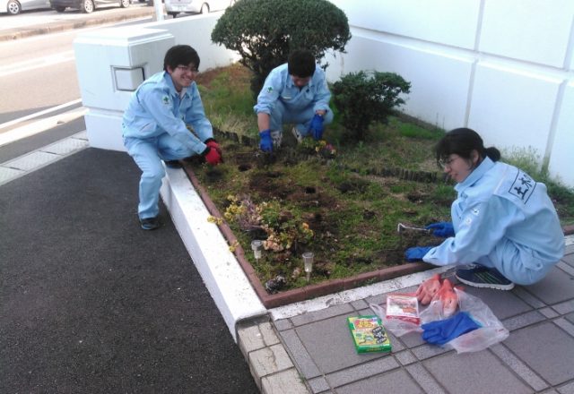 2018春の植栽活動！