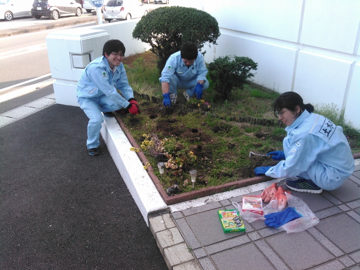 2018春の植栽活動！