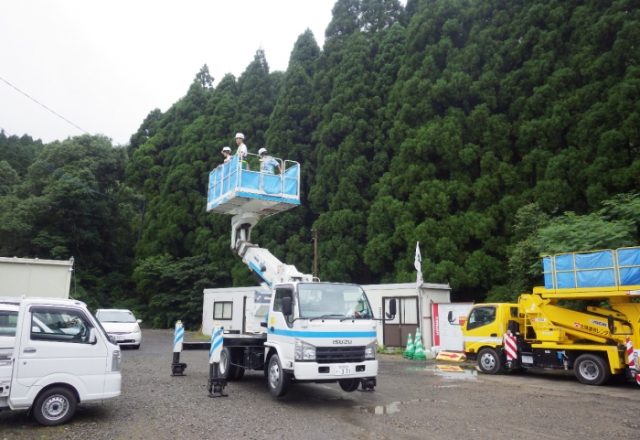 富島中の生徒が職場体験に来ました!(H30.7.5~6)