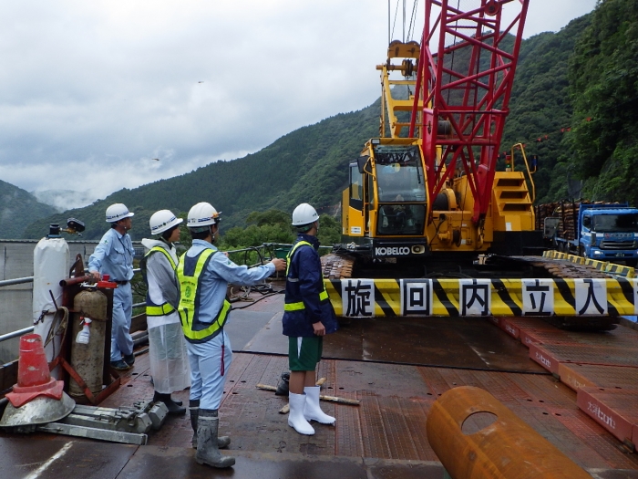 富島中の生徒が職場体験に来ました！(H30.7.5～6)