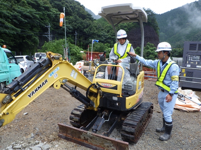 富島中の生徒が職場体験に来ました！(H30.7.5～6)
