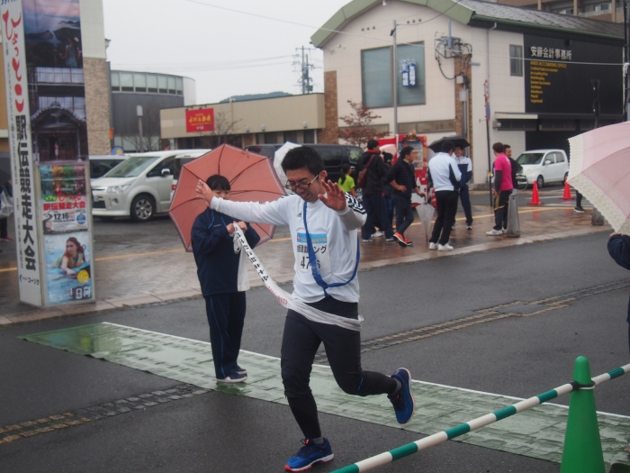 ひょっとこ駅伝に参加しました。