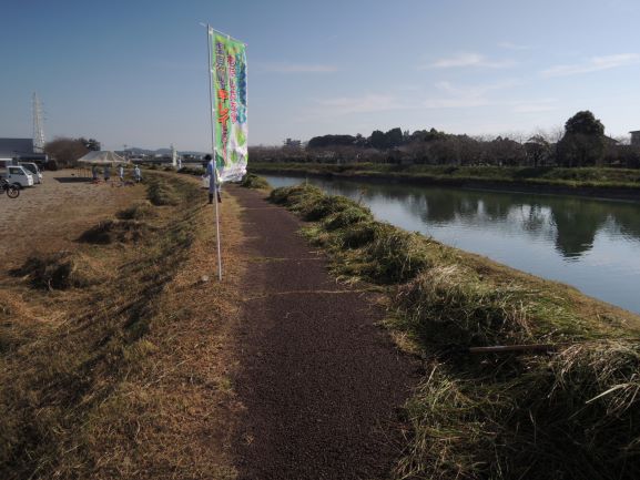 塩見川河川敷の河川アダプトを実施しました！