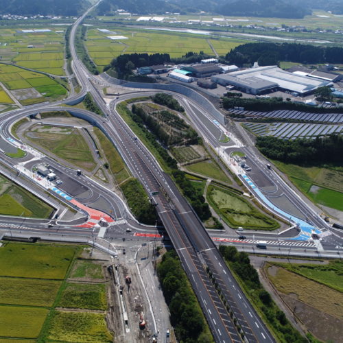 東九州自動車道　国富スマートインターチェンジ舗装工事