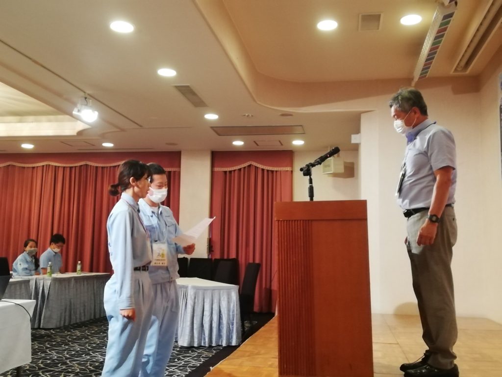 労働安全衛生大会を実施しました。(令和2年7月度)