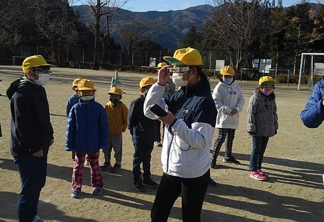諸塚村立荒谷小学校の出前授業を実施しました!
