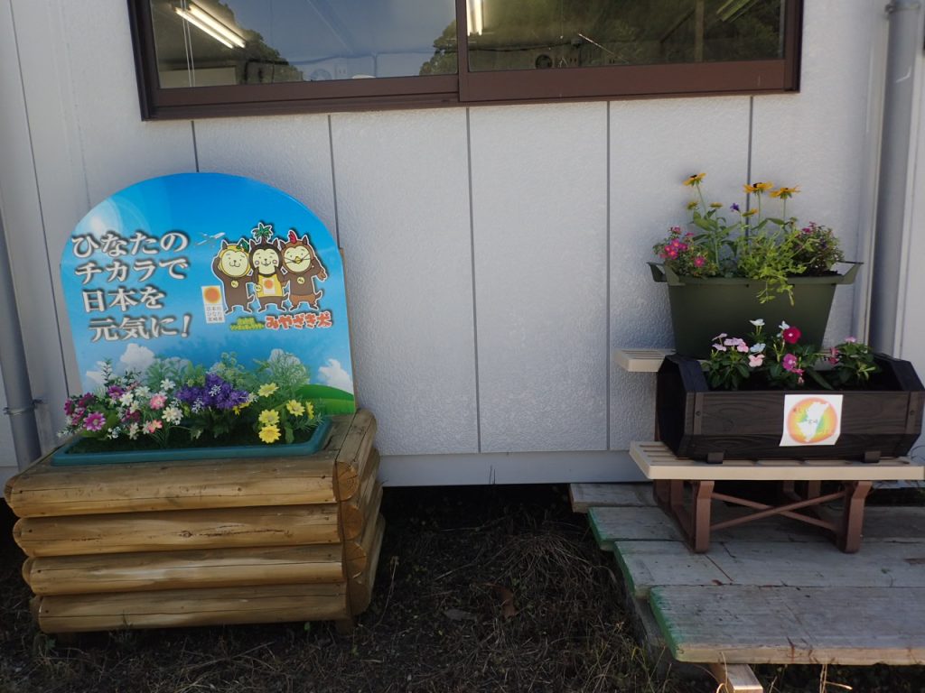 みやざき花いっぱいプロジェクト2020～工事現場に花を飾ろう～