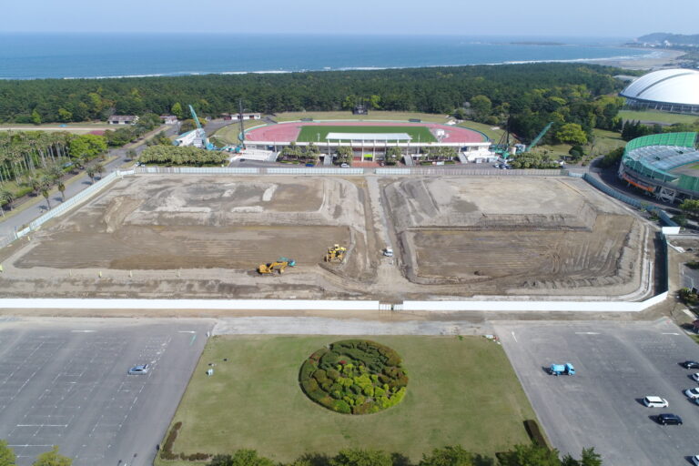 総合運動公園盛土工事 | 旭建設株式会社 – 宮崎県日向市の建設会社 – 公式ページ