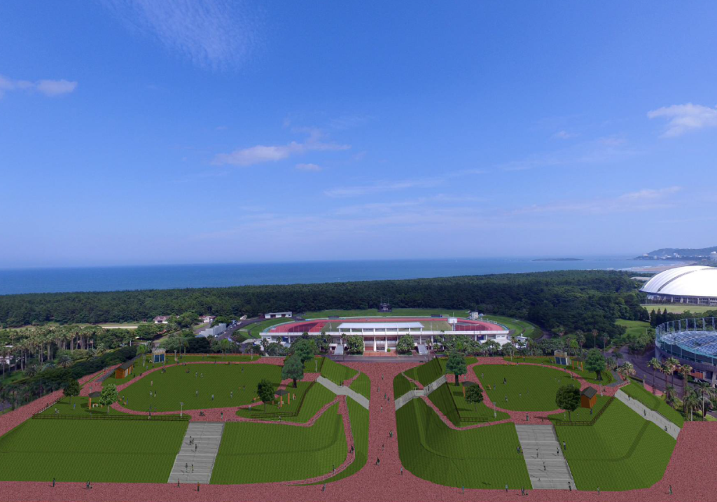 総合運動公園盛土工事