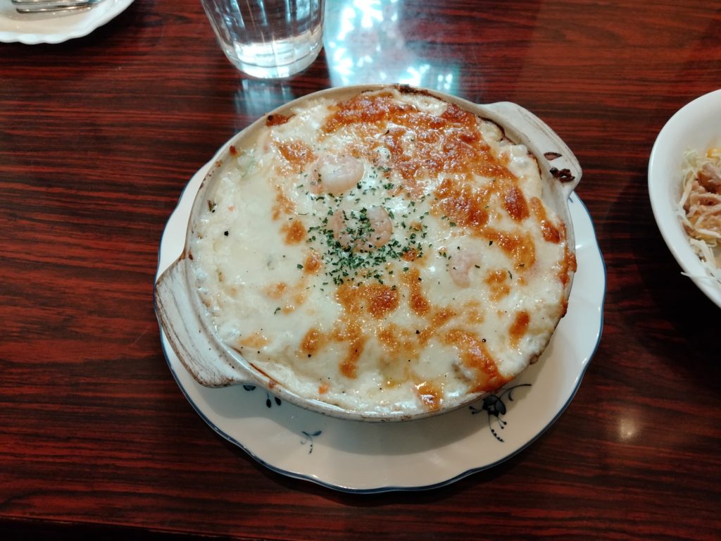 人生初のドリア?