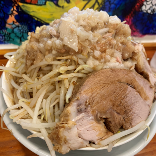 二郎系ラーメン「夢を語れ」