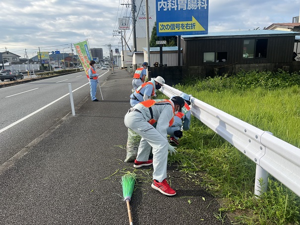 令和4年度 第1回ボランティアサポート活動を実施しました！