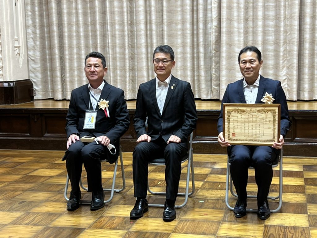 令和4年度優良工事表彰 「知事賞」を頂きました!
