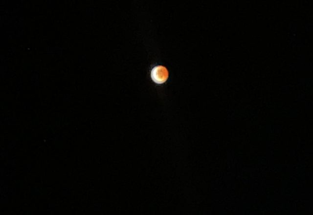 皆既月食＆天王星食