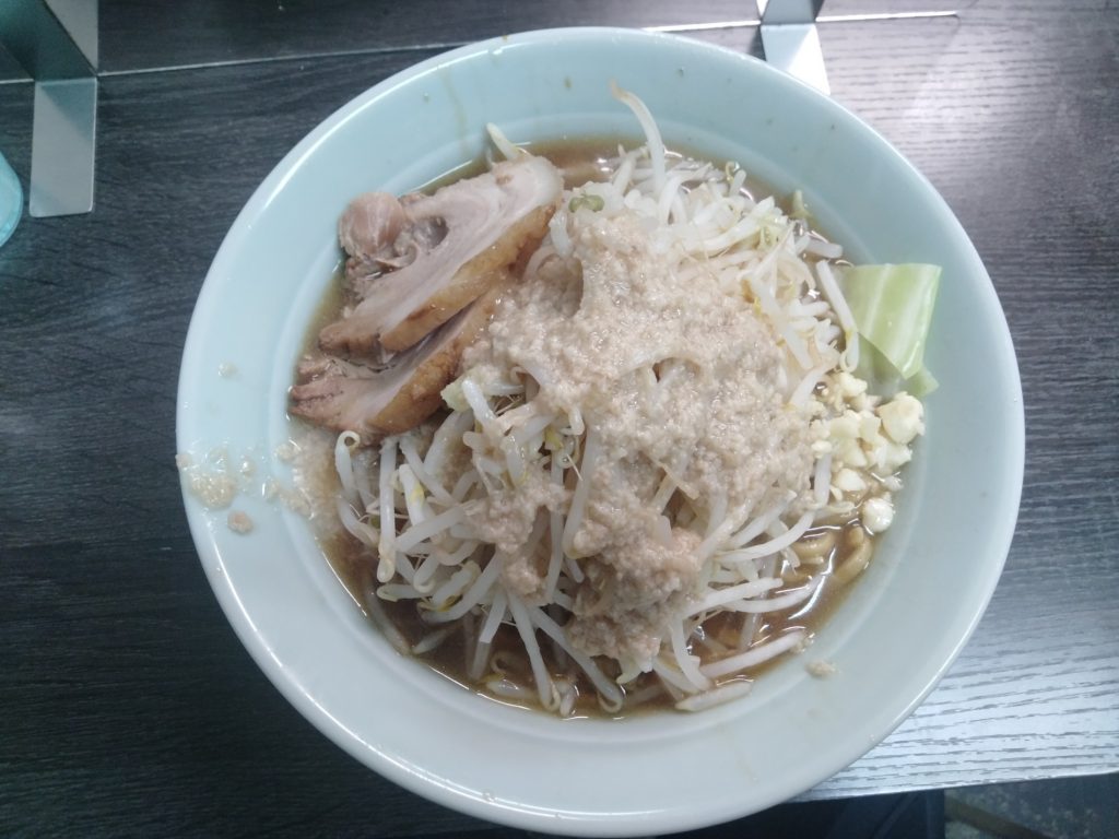 宮崎では珍しい二郎系ラーメン