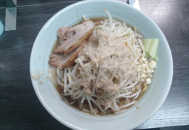 宮崎では珍しい二郎系ラーメン