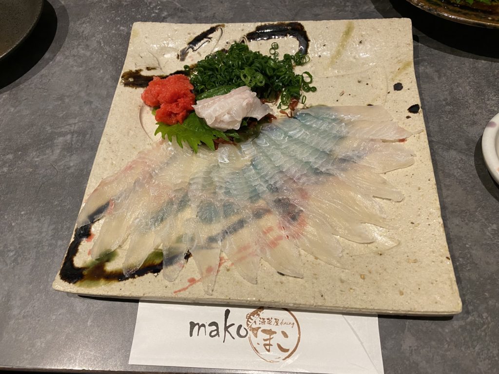 宮崎市内の居酒屋。Dining(ダイニング) まこ