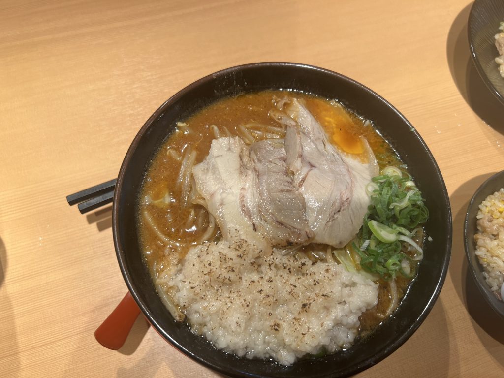 濃厚味噌ラーメンの美味しいお店 😋