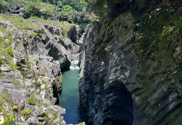 高千穂峡にてリフレッシュ