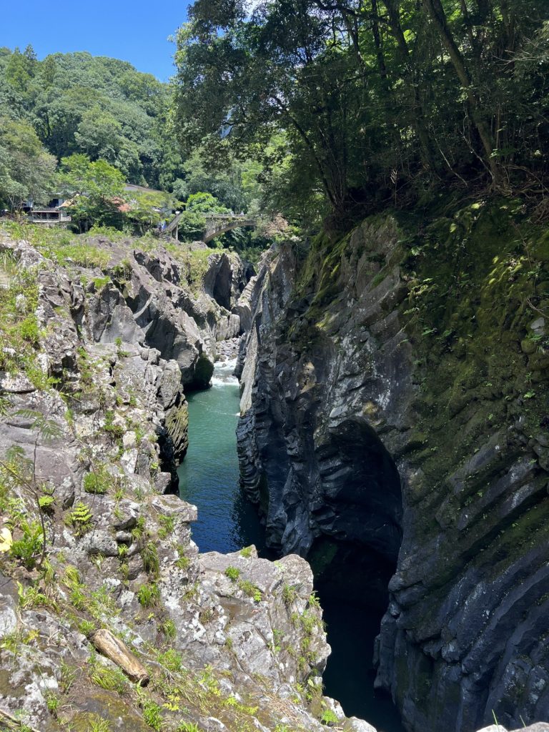 高千穂峡にてリフレッシュ