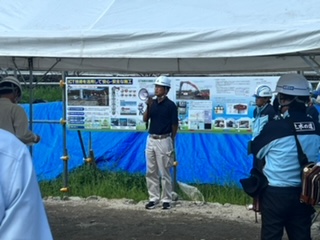 9月27日 旭建設の工事現場にて現場見学会を開催しました