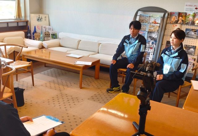 某企画での企業PR撮影に潜入
