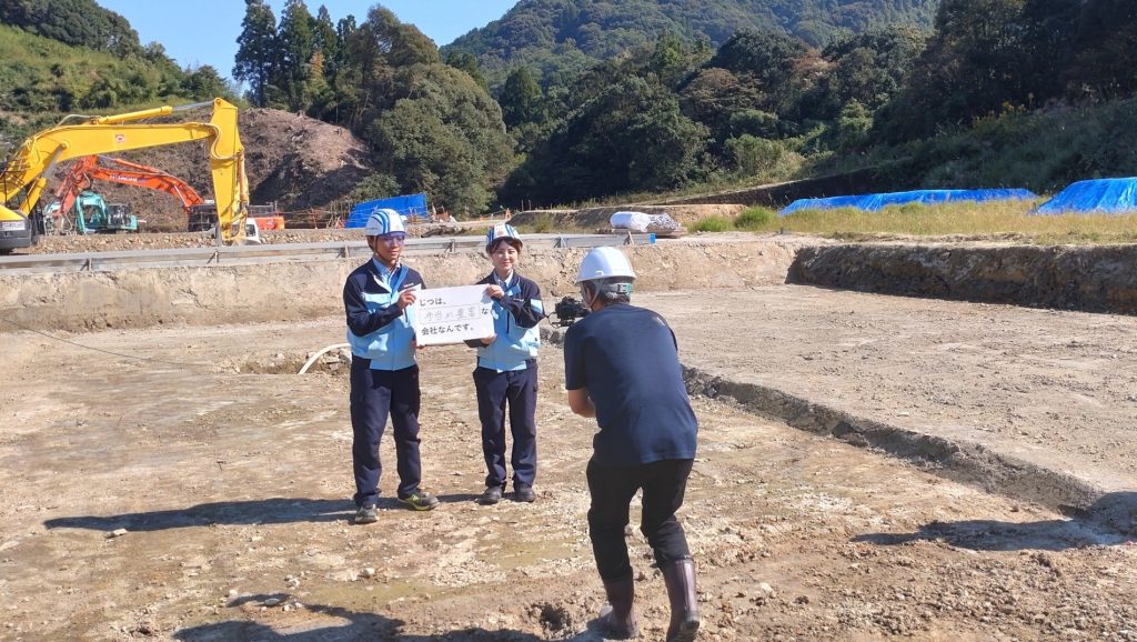 某企画での企業PR撮影に潜入
