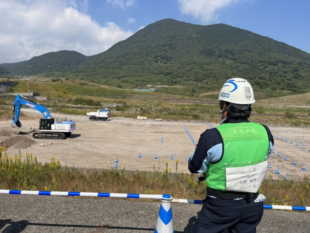 令和5年度無人化・ICT施工操作訓練 参加しました