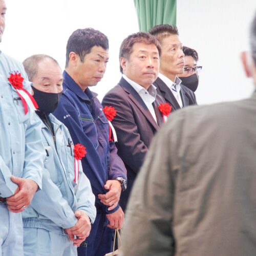 日向地区建設業協会にて表彰式が行われました！