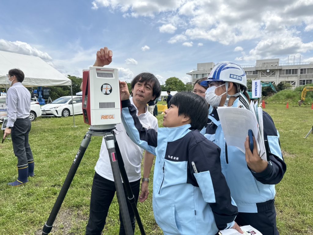 令和6年度 インフラDX・建設ICT実機体験会を受講しました!