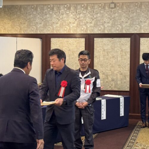 全国土木施工管理技士会連合会会長表彰式が行われました！