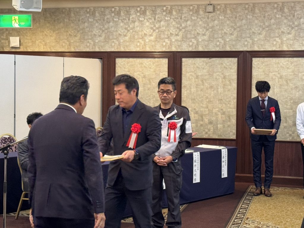 全国土木施工管理技士会連合会会長表彰式が行われました！