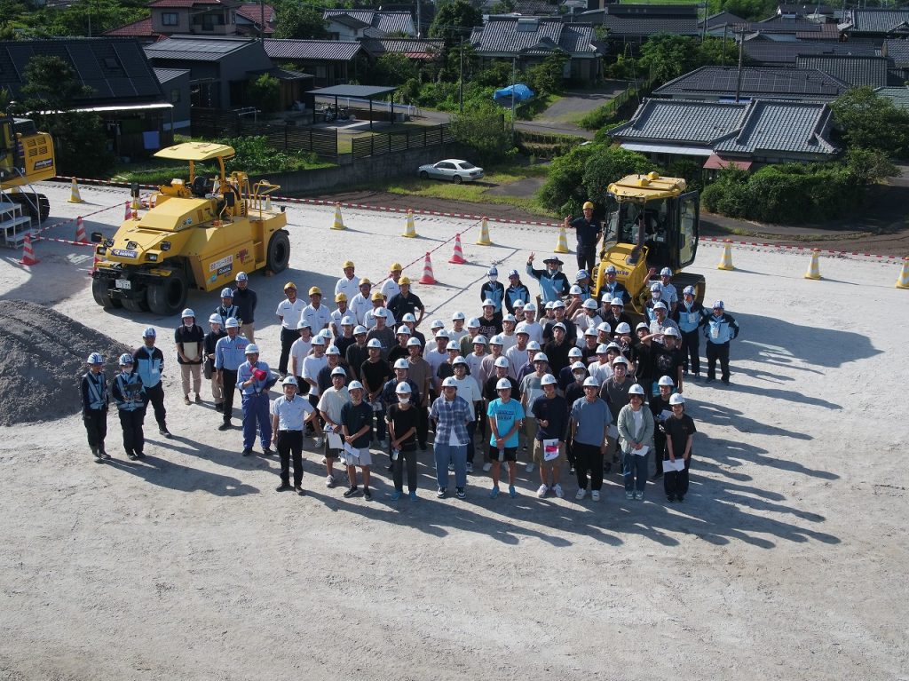 乙房地区改良にて宮崎大学様向けに見学会を行いました！