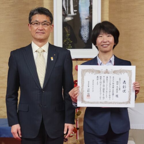 令和6年度 女性のチャレンジ賞 表彰式 (県庁にて)