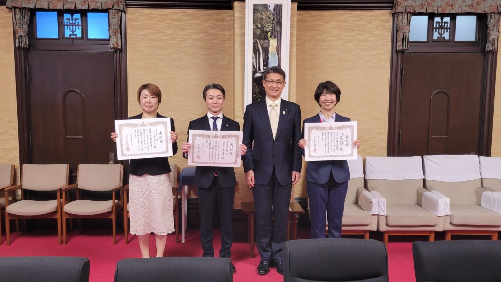 令和6年度 女性のチャレンジ賞 表彰式 (県庁にて)