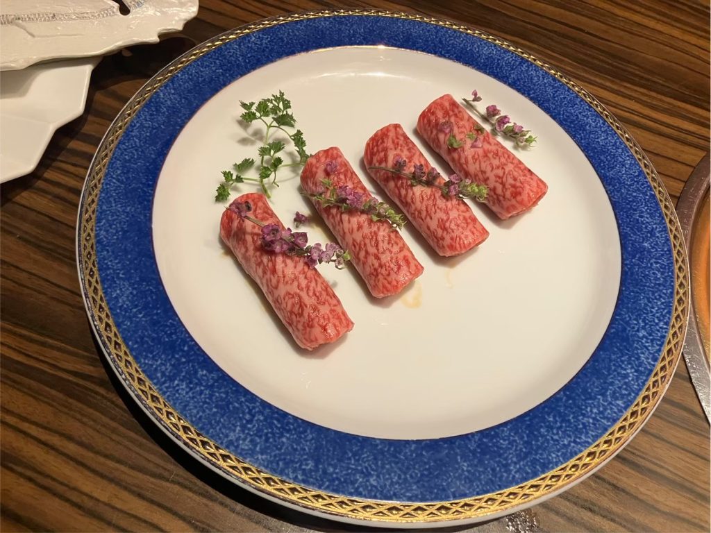 牛タン刺し