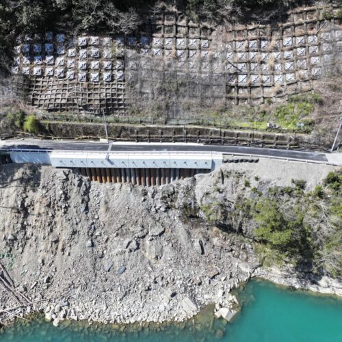 令和4年度4道路災第723-1号 国道327号野地工区　道路災害復旧工事画像2