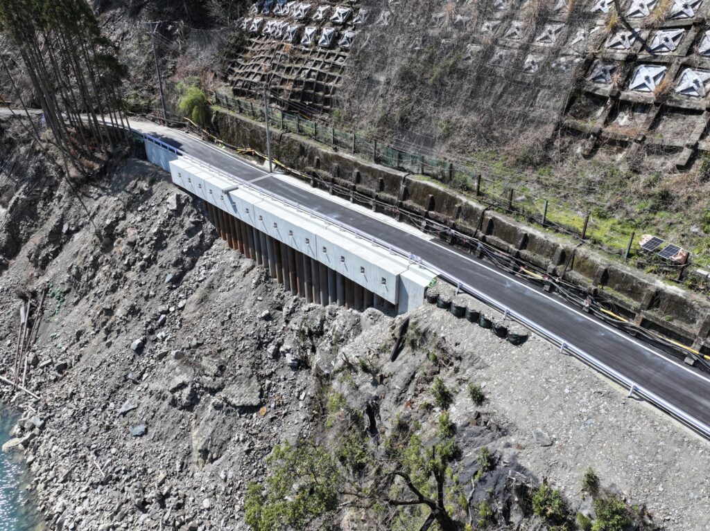 令和4年度4道路災第723-1号 国道327号野地工区　道路災害復旧工事画像3
