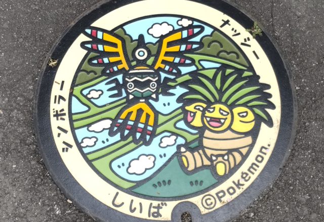 ポケモンマンホールを探して、椎葉村へドライブ!