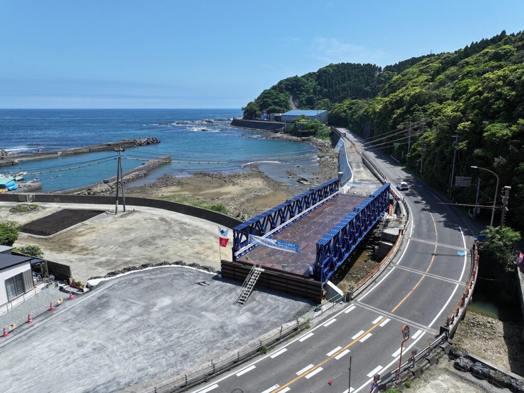 宮崎220号　鶯巣地区国道切替工事画像2