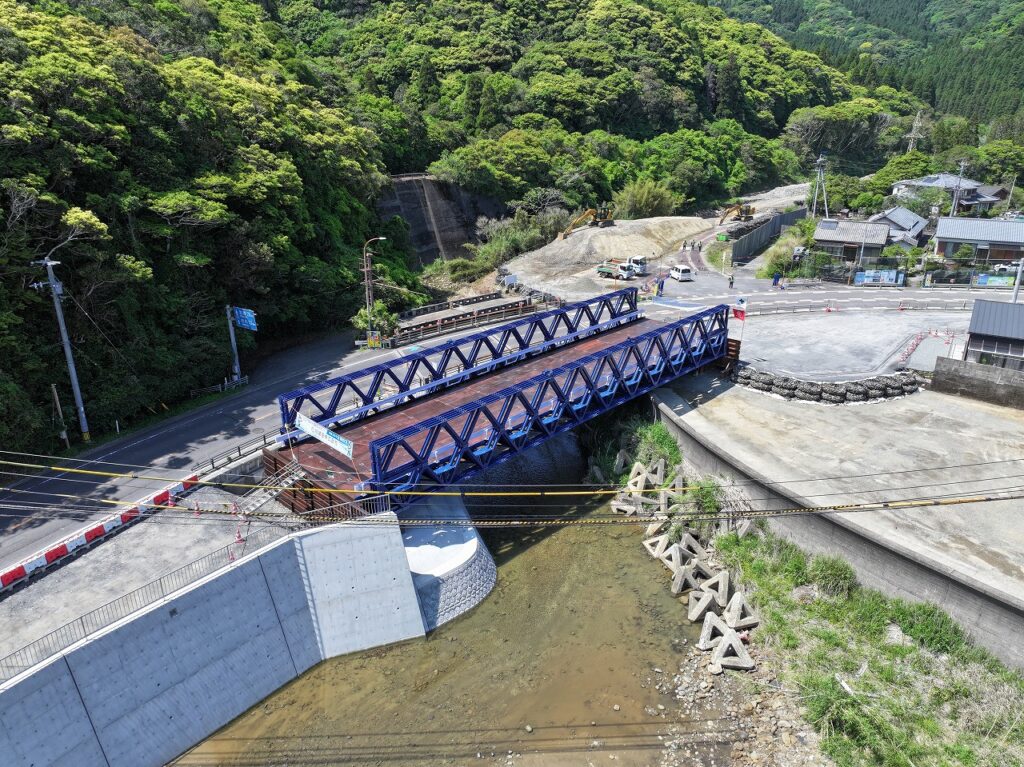 宮崎220号　鶯巣地区国道切替工事画像1