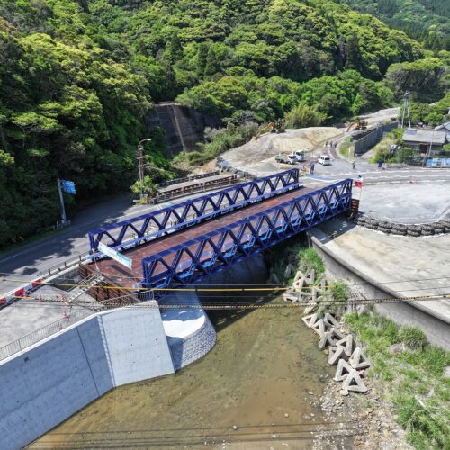 宮崎220号　鶯巣地区国道切替工事